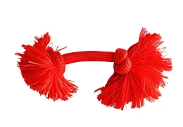 Playology Жевательный канат DRI-TECH ROPE с ароматом говядины, красный для собак