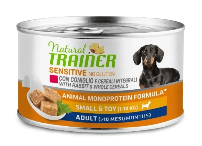 Консервы Trainer Natural Sensitive No gluten Small&Toy Adult (Кролик) для собак