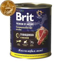 Brit Premium Dog (Говядина с пшеном) для собак