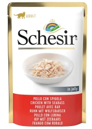 Schesir Chicken Seabass (Цыпленок, окунь) для кошек