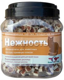 GreenQZin "Нежность" (Королевские роллы) для кошек