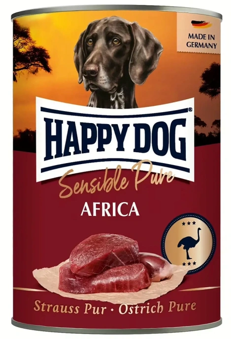 Happy Dog Sensible Pure Africa (Страус) для собак