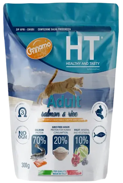 Cennamo HT Adult Cat (Лосось, рис) для кошек