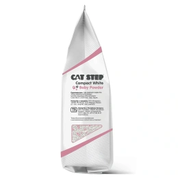 Cat Step Наполнитель белый Compact White Baby Powder