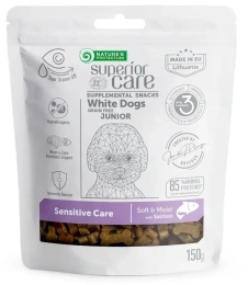 Nature's Protection Superior Care White Dogs Grain Free Sensitive Care (Лосось) для собак