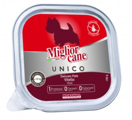 Miglior MC UNICO 100% Pate for dog Veal для собак
