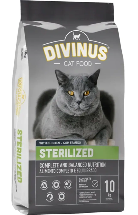 Divinus Cat Sterelized, 10 кг