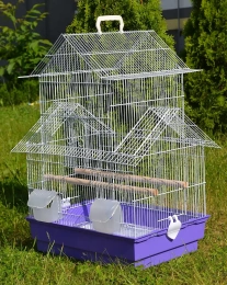 Ekia Клетка для птиц (2 кормушки)