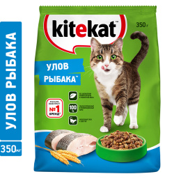 Kitekat для взрослых кошек (Улов рыбака)