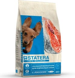 Statera для взрослых собак (Лосось, рис)
