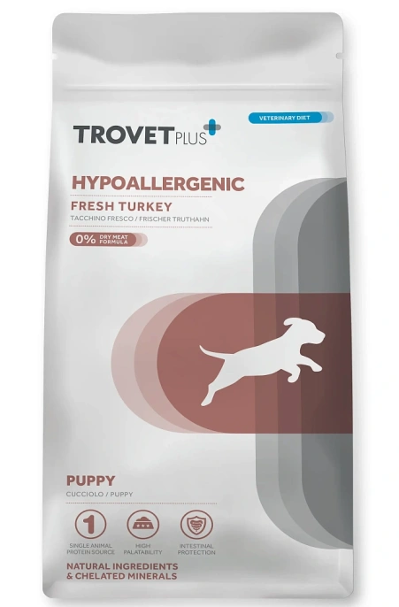 Trovet Plus Hypoallergenic Puppy (Индейка), 3 кг