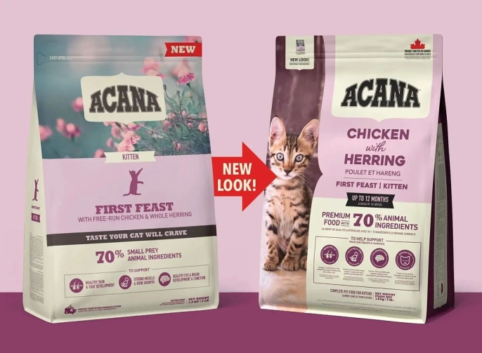 ACANA First Feast Kitten (Курица, сельдь), 340 г