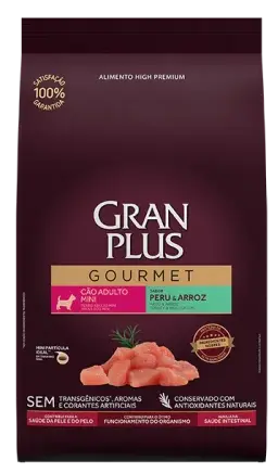Granplus Gourmet Dog Adult Mini (Индейка, рис), 1 кг