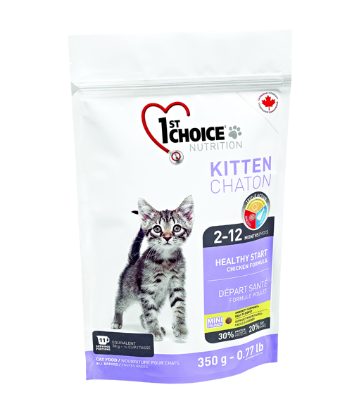 Корм 1st CHOICE Kitten Здоровый старт (Курица) для кошек