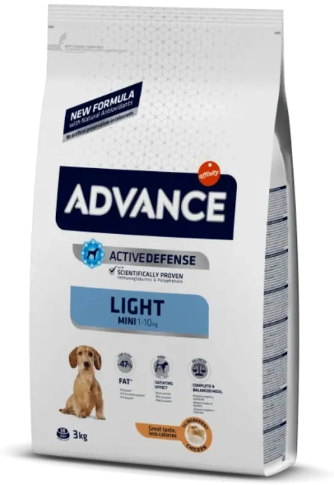 Advance Dog Mini Light (Курица), 1,5 кг