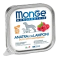 Monge Dog Natural Monoprotein Fruits Паштет из утки с малиной для собак