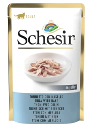 Schesir Пауч Tuna Hake (Тунец, хек) для кошек