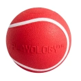 Playology Жевательный мяч SQUEAKY CHEW BALL с ароматом говядины, красный для собак