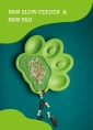 PetDreamHouse Миска для медленного кормления PAW 2в1 для собак