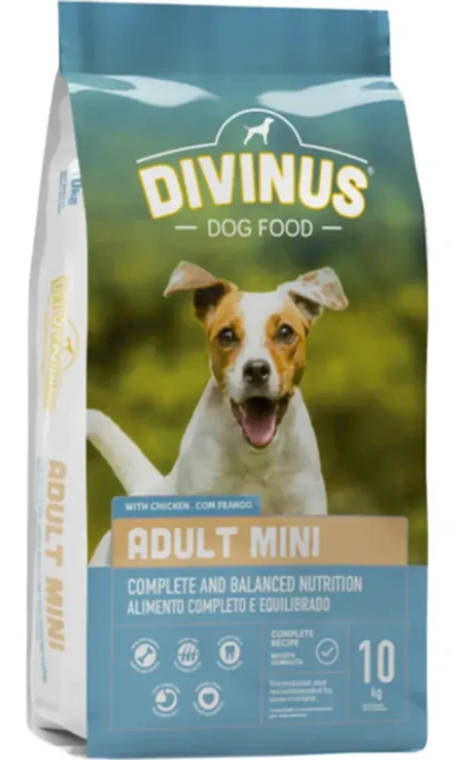 Divinus Dog Adult Mini (Курица), 10 кг