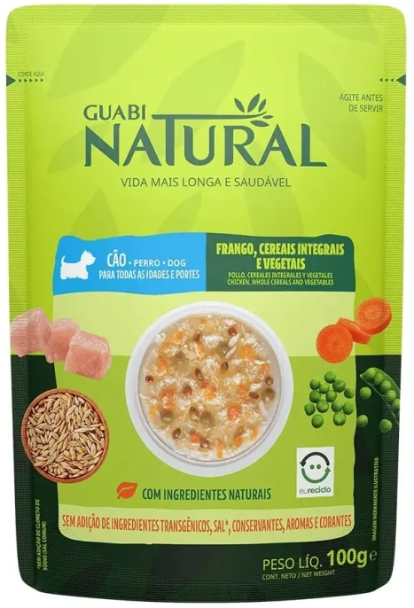 Guabi Natural Dog (Курица, цельнозерновые злаки и овощи) для собак