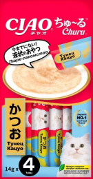 INABA CIAO Churu Тунец Кацуо для кошек