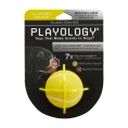 Playology Жевательный мяч SQUEAKY CHEW BALL с ароматом курицы, желтый для собак