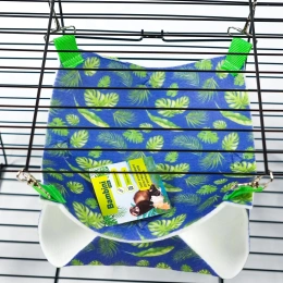 Bambini Pets Гамак подвесной двухуровневый для грызунов и хорьков