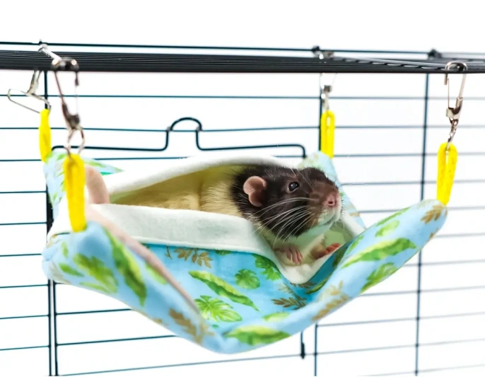 Bambini Pets Квадратный спальный мешок для грызунов и хорьков для грызунов