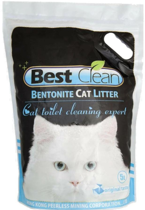 Best Clean Наполнитель бентонитовый (Натуральный) для кошек