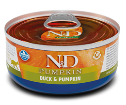 Консервы Farmina N&D Pumpkin Cat (Утка, тыква) для кошек