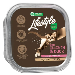 Nature's Protection Консервы Lifestyle Kitten (Курица, утка) для кошек