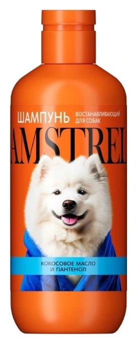 Amstrel Шампунь восстанавливающий для собак (кокосовое масло/пантенол)