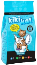 KiKiKat Наполнитель Активированный уголь для кошек