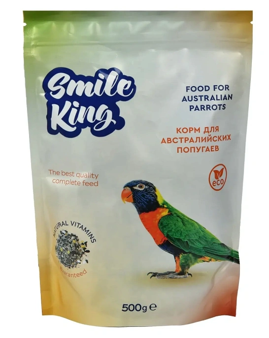 Smile King Корм для австралийских попугаев, 500 г