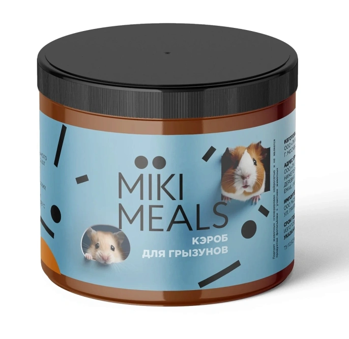 MIKIMEALS Лакомство Кэроб для грызунов
