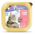 Plaisir Паштет для стерилизованных кошек (Лосось)