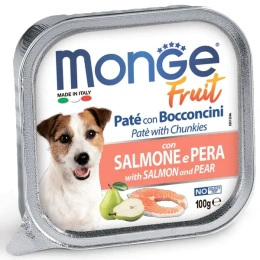Monge Fruit Dog Паштет (Лосось и груша) для собак