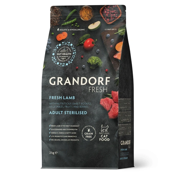 Grandorf Fresh Adult Sterilised (Ягненок и батат), 400 г