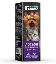 Gamma Лосьон очищающий для глаз для собак для кошек