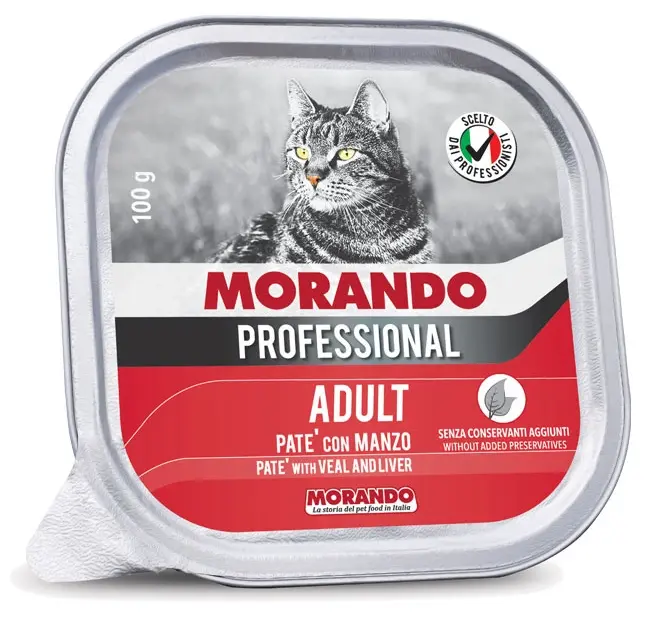 Morando Professional Сat Паштет с говядиной для кошек