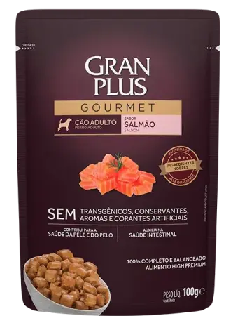 Granplus Gourmet Пауч для собак (Лосось)