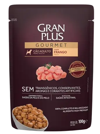 Granplus Gourmet Пауч для собак (Курица)