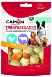 CAMON Снэки курица на косточке для собак