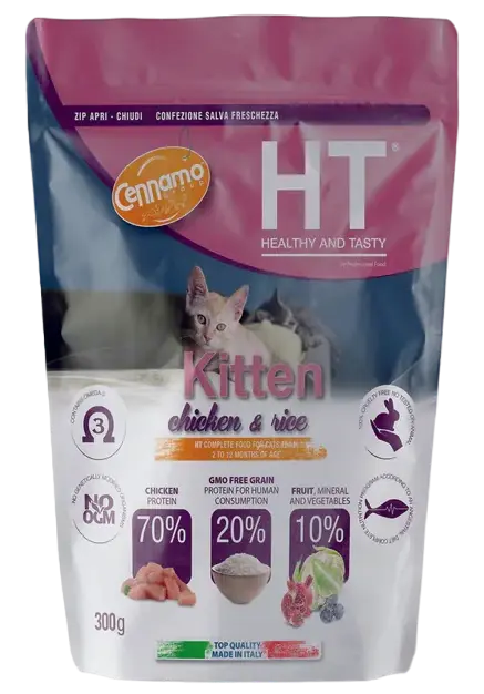 Cennamo HT Kitten (Курица, рис) для кошек