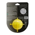 Playology Жевательный мяч SQUEAKY CHEW BALL с ароматом курицы, желтый для собак