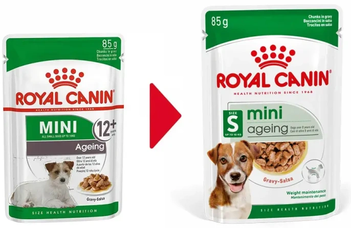 Royal Canin Ageing Mini 8+ (в соусе) для собак