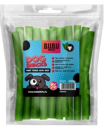 Bubu Pets Мятные трубочки с говядиной для собак