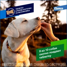 Elanco Дронтал Плюс XL для собак и щенков крупных пород