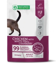Nature's Protection Консервы Urinary Health (Курица и белая рыба)